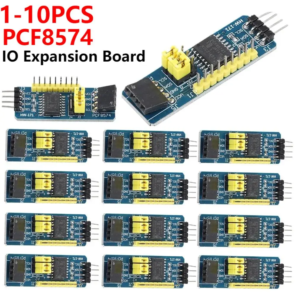 Плата расширения PCF8574 I2C 8-битная IO MCU расширитель ввода/вывода модуль разработки