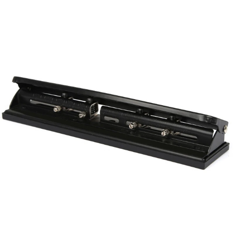 

Hot Four Holes Manual Office Puncher Office Loose Leaf A4 Paper Punch Supplies Metal