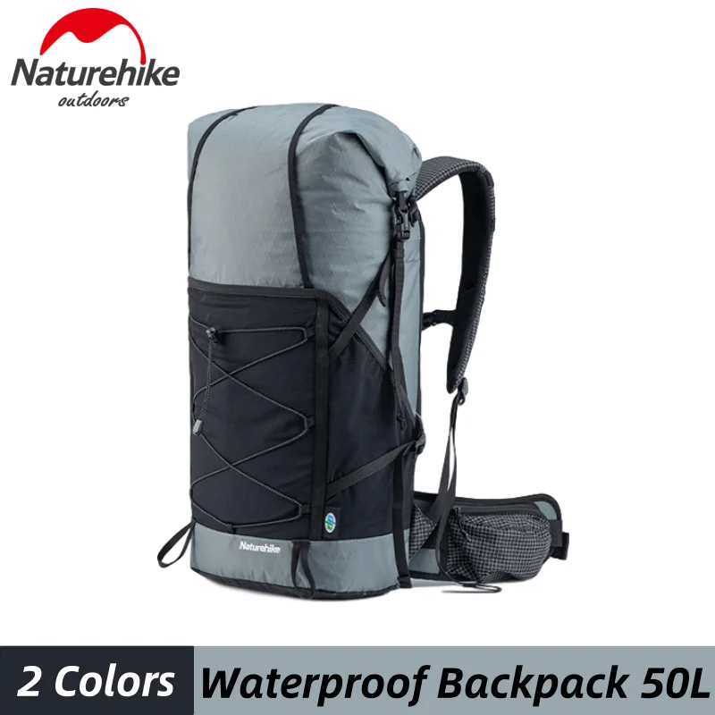 

NatureHike 2022 New 50L Rucksack Outdoor Hiking Backpack Nylon Waterproof Travel Backpack External Frame Sports Backpack