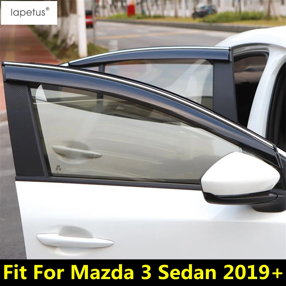 

Козырёк для окна для Mazda 3 2019 - 2022 седан защита от Дождя Солнца ветра защитные дефлекторы навесы укрытия автомобильные аксессуары внешние