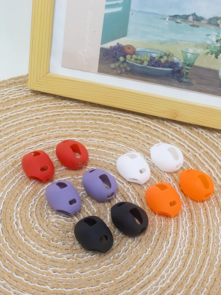 5 пар насадок для ушей защитные ушные крючки противоскользящие силиконовые