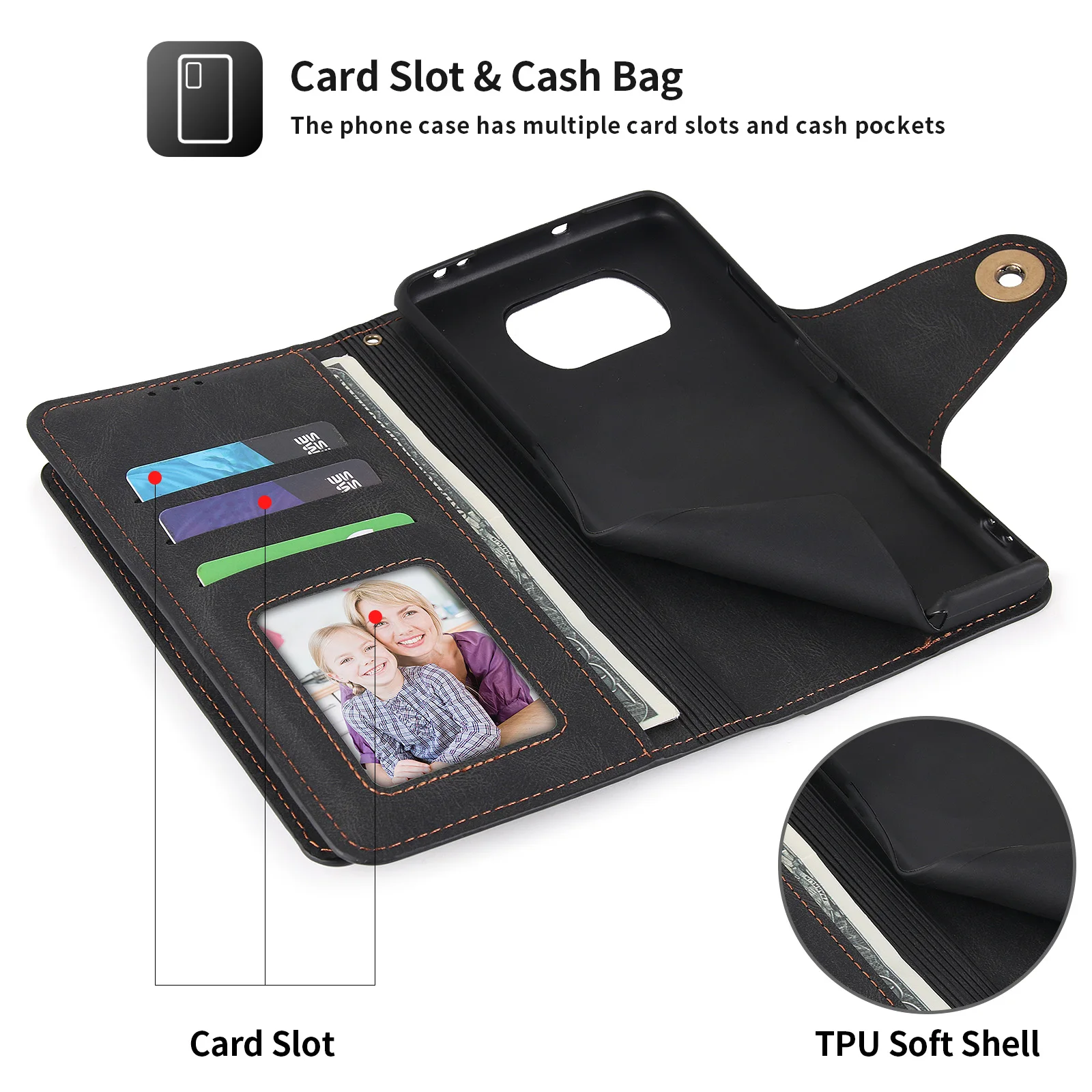 leather flip wallet case for xiaomi 12 11t mi poco x3 f3 m4 x4 pro nfc redmi note 11 11s 10 10s pro 5g card slot phone bag etui free global shipping