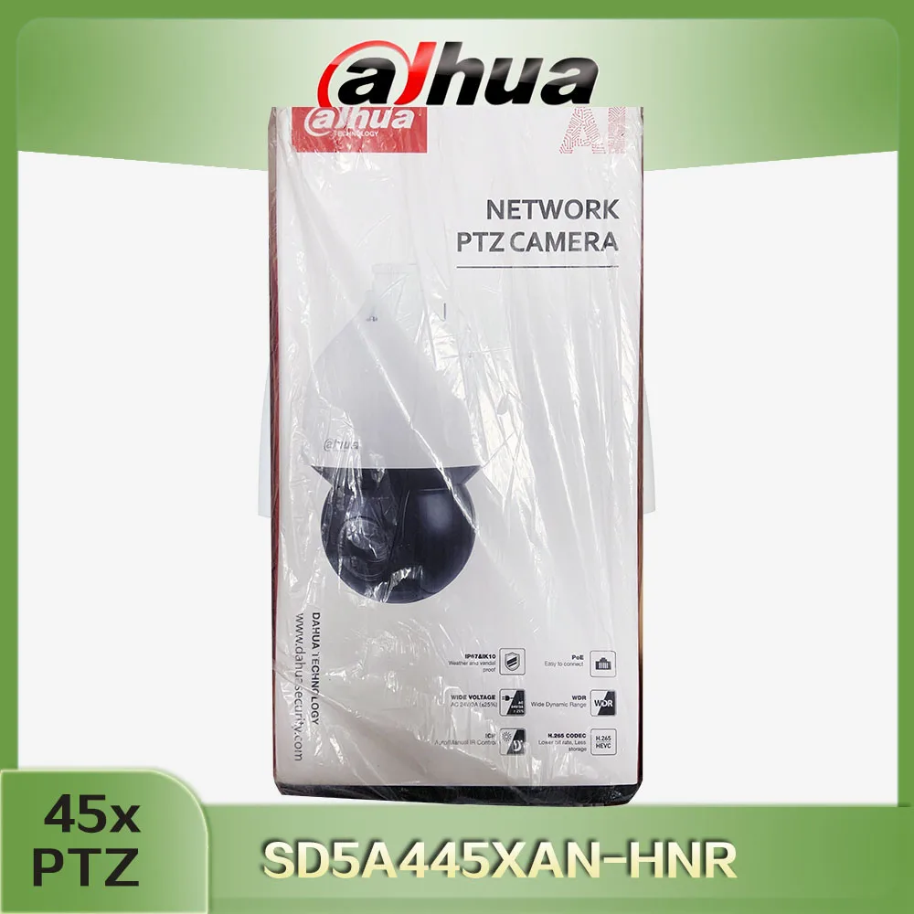 Распродажа камера Dahua 45x с зумом PTZ 3 95 мм ~ 177 7 фотовспышка 4 МП IR 150 м PoE + сетевая