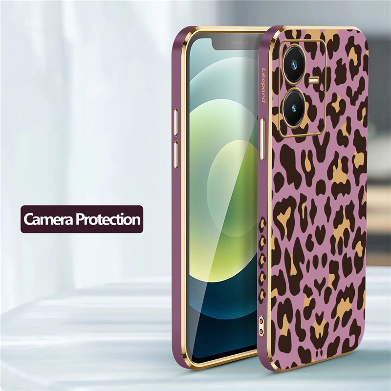 Чехол для Vivo Y22S Y28 Y53S Y03 Y100 Y52S Y55S Y66 Y67 Y72 Y76S Y71 Y36 Y78 Y91C Силиконовый чехол телефона с