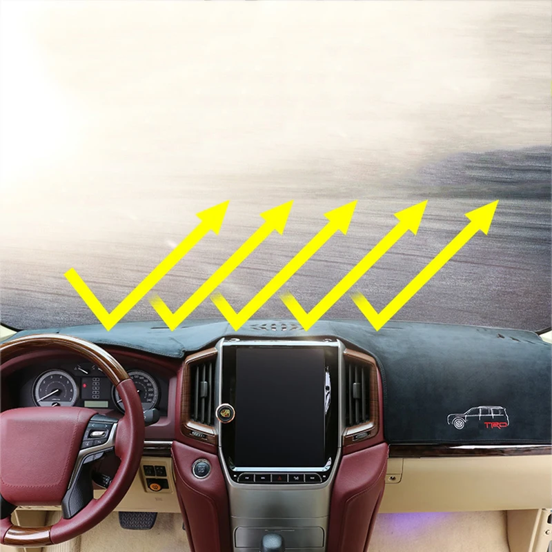 Нескользящий коврик для приборной панели автомобиля Противоскользящий toyota land