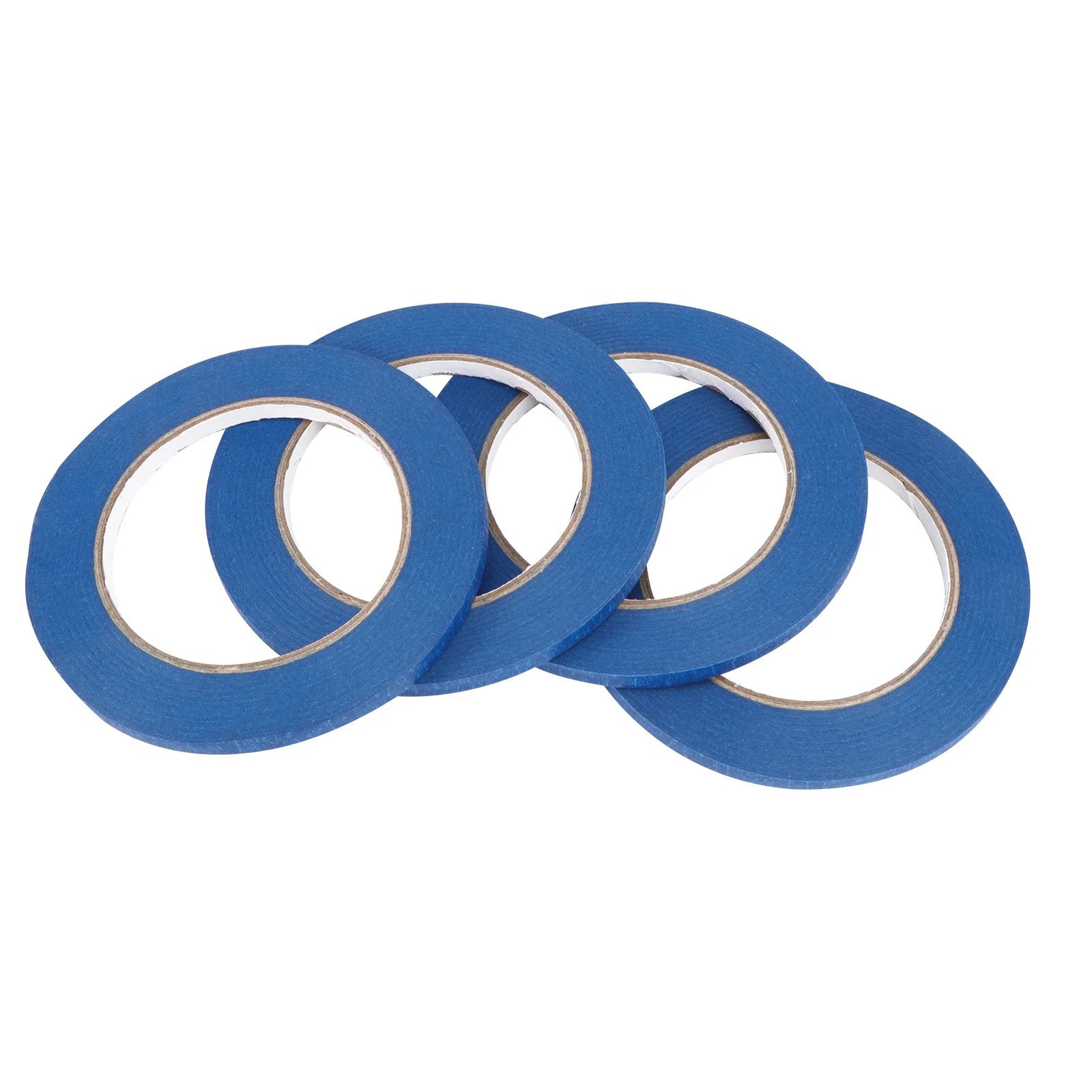 

Tape Masking Auto Coding Packing Crafts Roller Textured Decorative Adhesive Line Fine Painters Blue Labeling Painting Car Rolls
