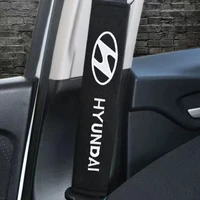 2pc car belt shoulder cover safety seat belt turn fur padding auto interior for hyundai sonata elantra tucson creta i30 ix35 i40