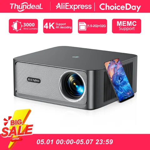 ThundeaL TD98Pro портативный проектор Full HD