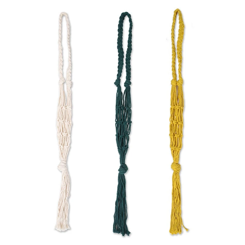 

3Pcs Mesh Tote Bag Reusable String Wine Storage Handbag Totes Mesh Pocket Net Woven Bag Tote Bag