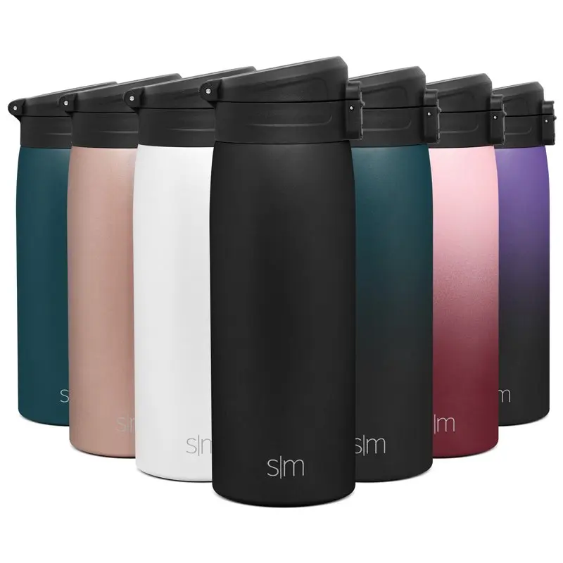 

Attractive 16 fl oz Steel Vacuum Insulated Kona Bottle with Locking Flip Lid | Gifts for All Occasions