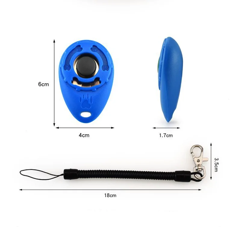 1 шт. тренировочный кликер для собак и кошек Новый клик инструмент портативный