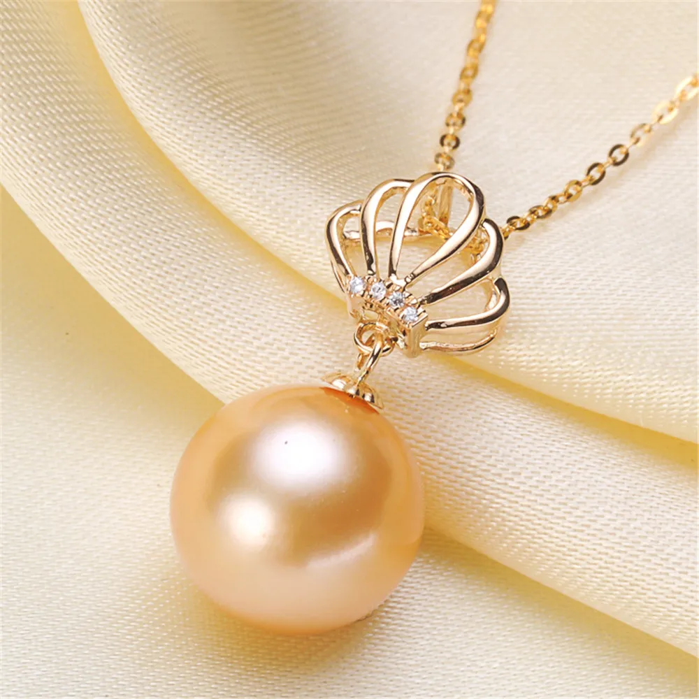 

Подвеска из настоящего 18-каратного золота AU750 в виде половины искусственной подвески, держатель для шапочки, «сделай сам», первые ювелирные ...