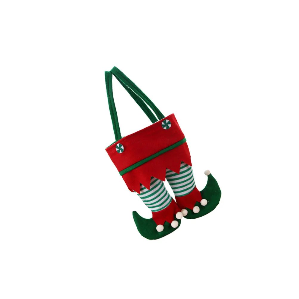 Брюки эльфа красная сумка портативный подарок на Хэллоуин Рождество для