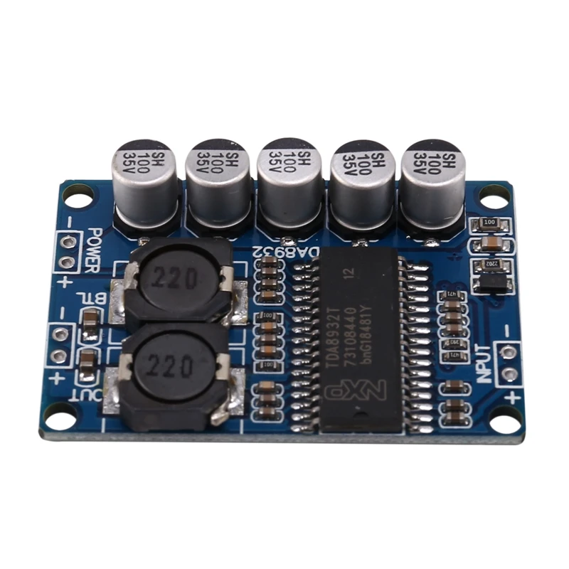 2 шт. модуль платы цифрового усилителя мощности 35 Вт моноусилителя высокой TDA8932