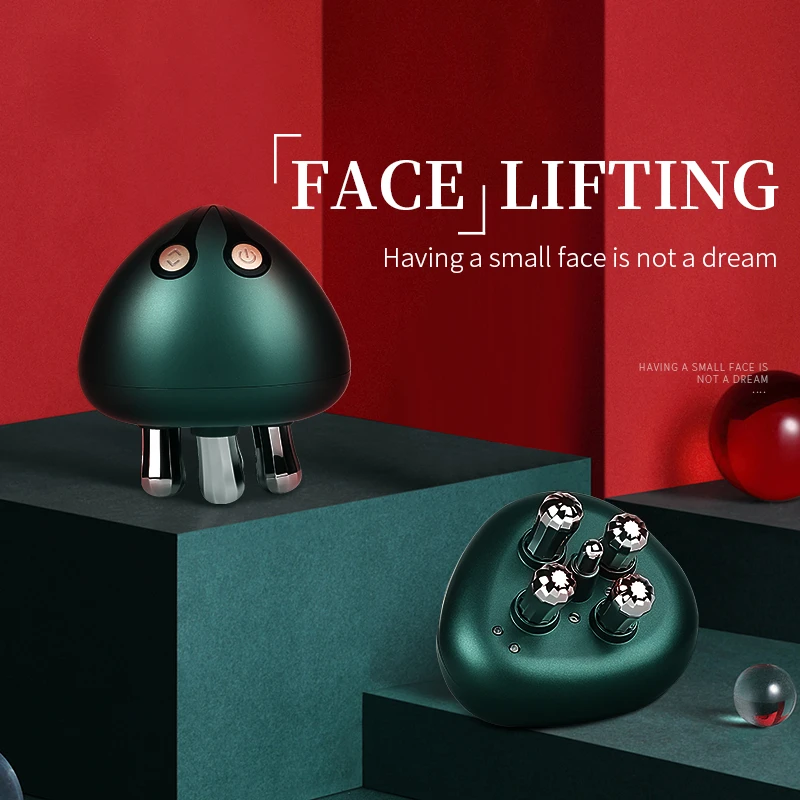 

EMS RF Facial Massager Home Use Facial Device LED Reduce Wrinkle Lifting Multifunctional Beauty Instrument