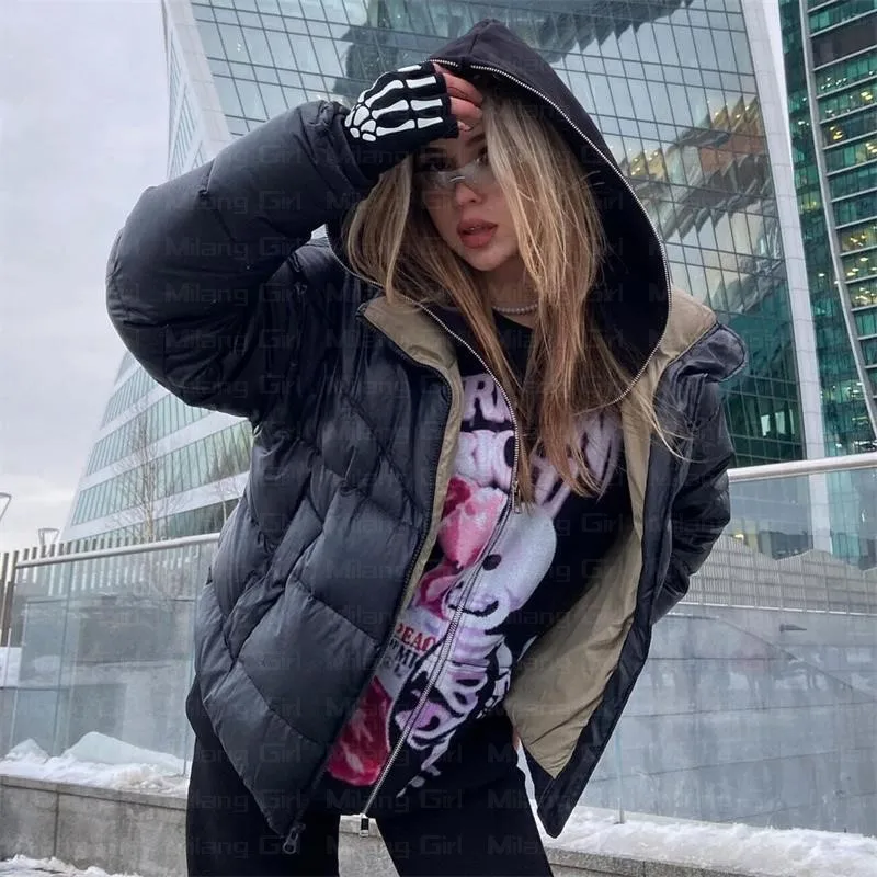 Толстовка Y2k мужская с капюшоном свитшот на молнии пуловер в стиле гранж Свитшот