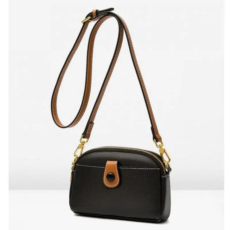 Женская сумка из натуральной кожи маленькие сумки-мессенджеры новинка 2023 модная