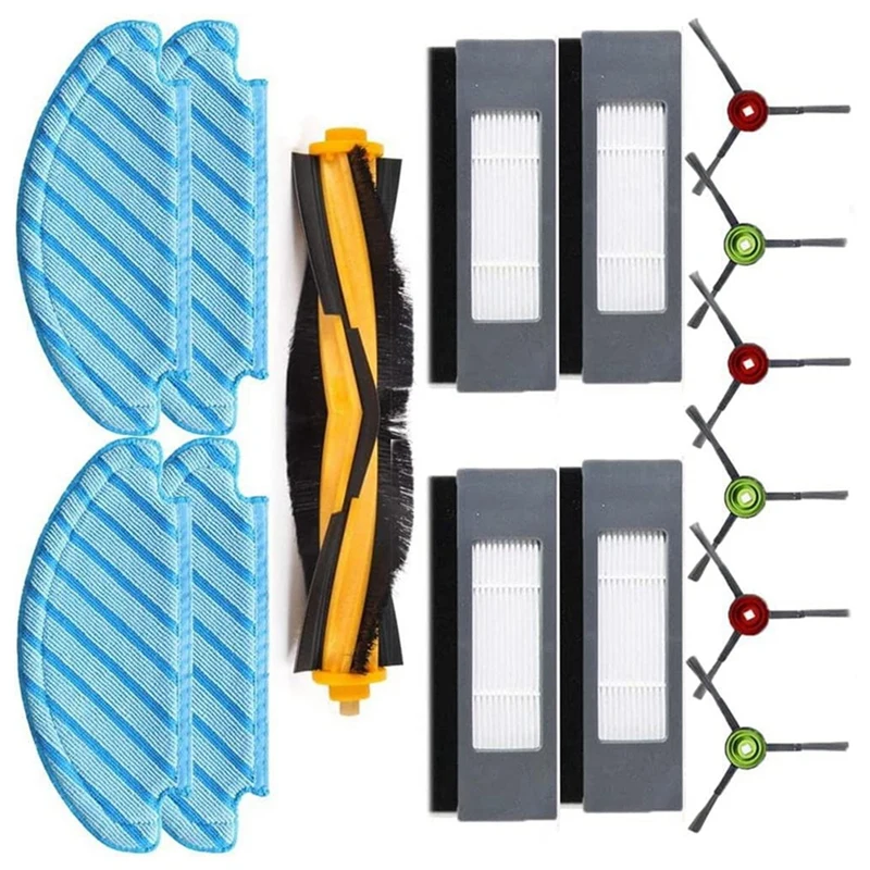 

For Ecovacs Deebot OZMO N7 N8 920 950 T8 T9 Yeedi 2 Hybrid Robot Vacuum Main Side Brush Filter Mop Rag Parts