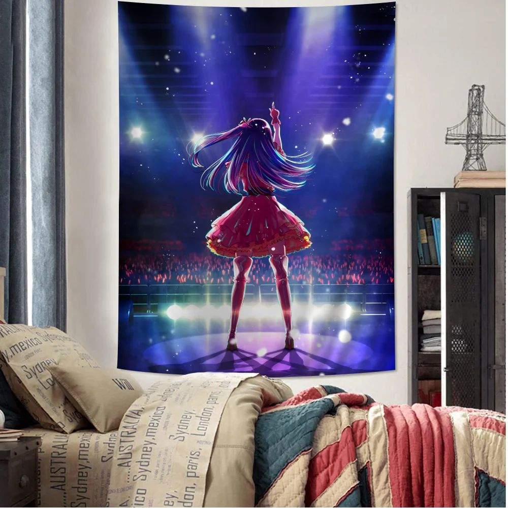 O-oshi No K-koo Красочный гобелен Настенный богемный настенный Мандала Настенные листы