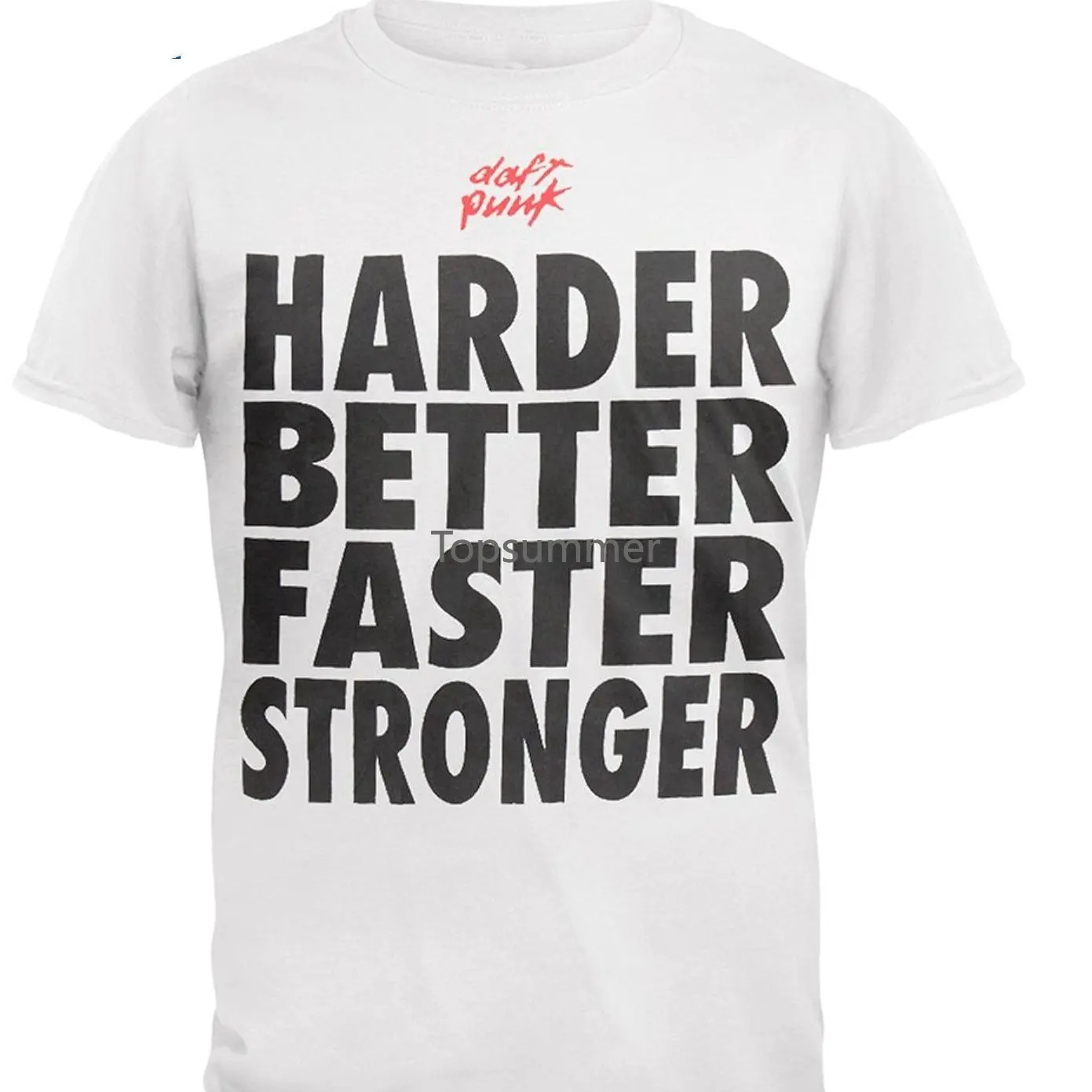 

2017 Hot Sale Super Fashion Daft Punk Mens Harder Better Soft T-Shirt