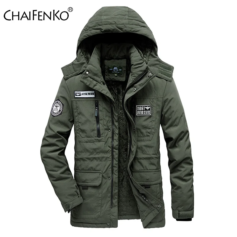 

Мужские зимние парки, новинка 2023, флисовые теплые толстые куртки с капюшоном, пальто, Мужская Осенняя верхняя одежда, модные повседневные тактические военные парки для мужчин