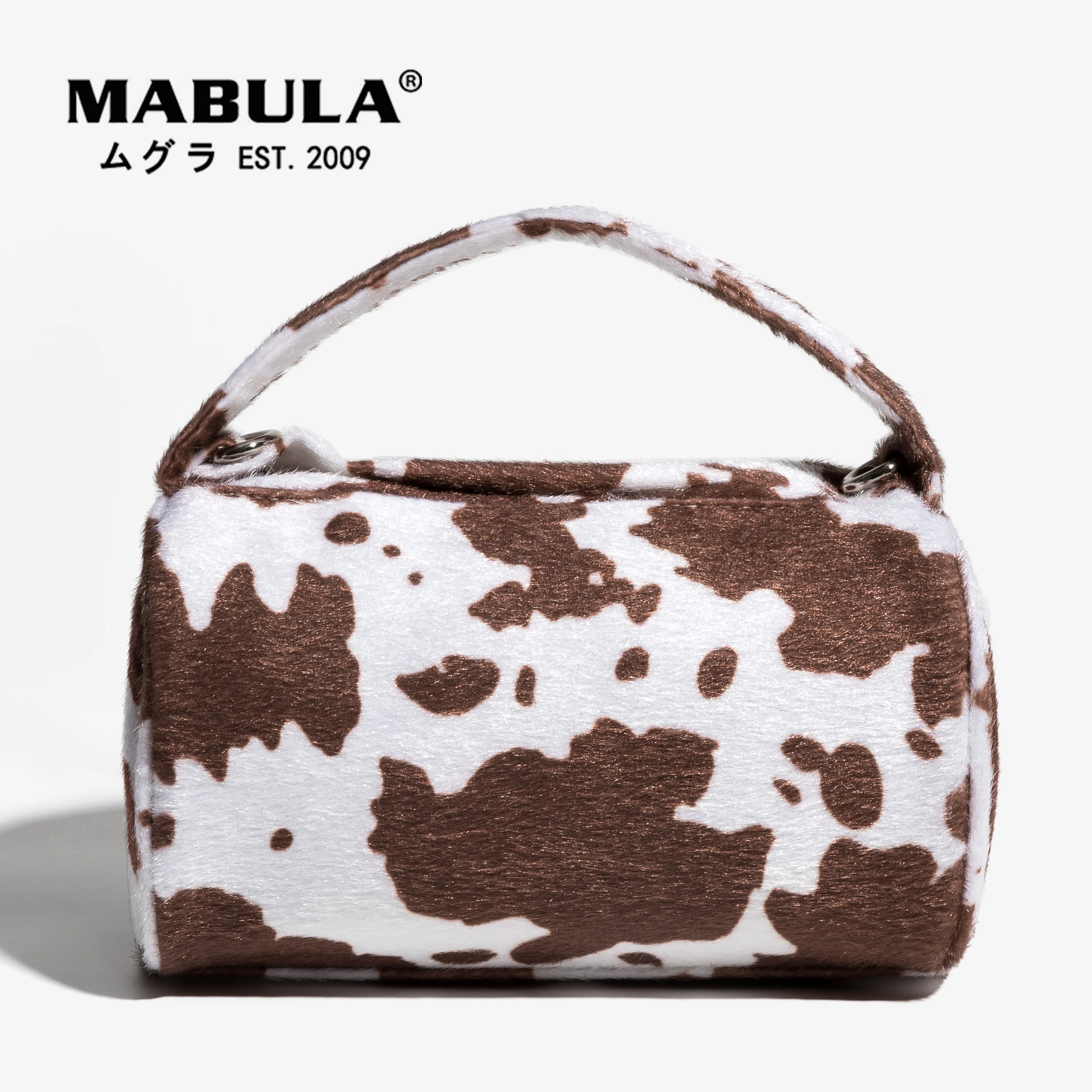 

Женская зимняя Сумочка MABULA из искусственного меха, модные сумки через плечо с леопардовым принтом, Сумочка для телефона, маленькая Повседне...