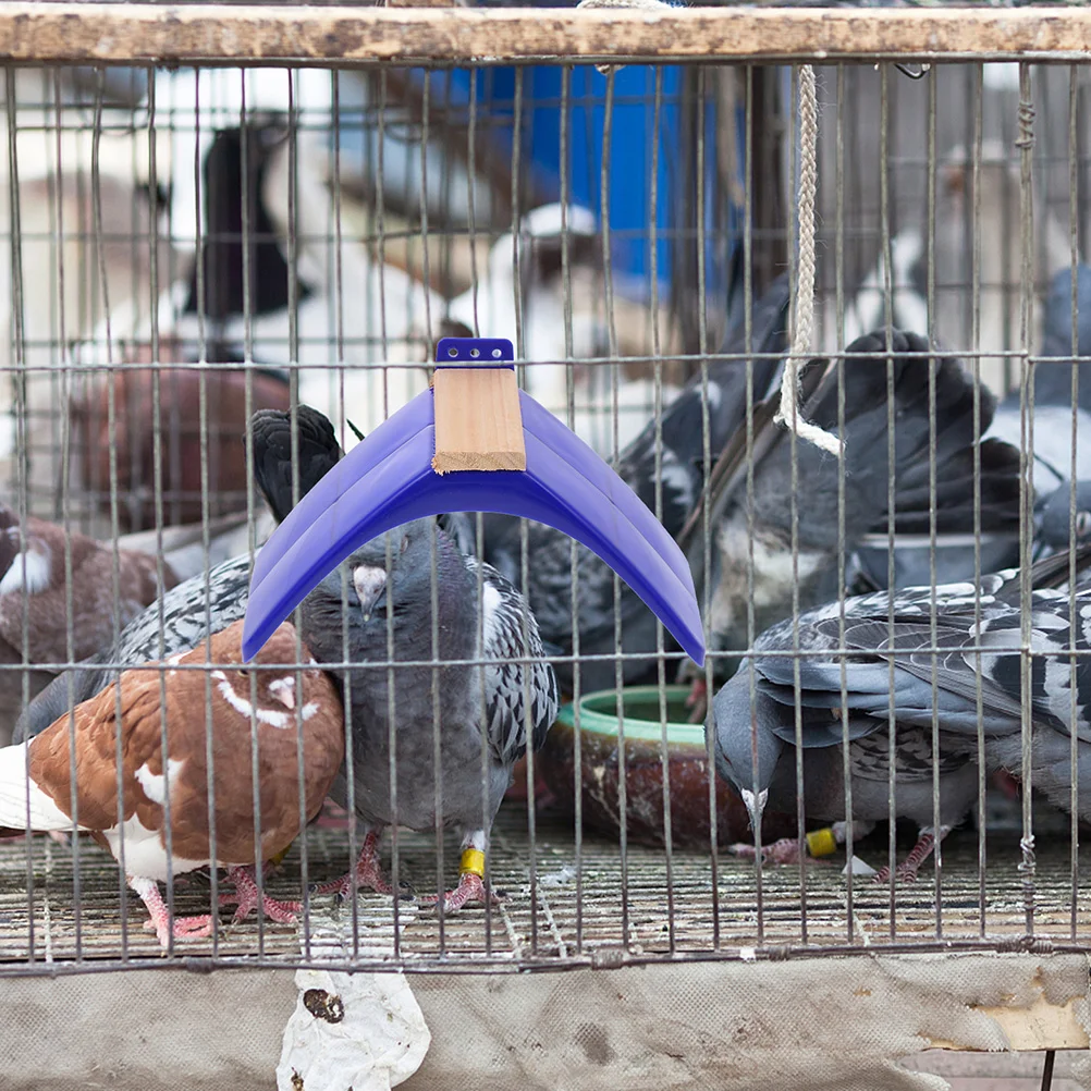 Голубь из цельного дерева пластиковый окунь стоячие рамки стойка для отдыха