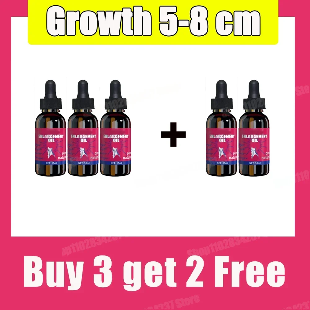 Массажное масло Grow Long для мужчин большего размера