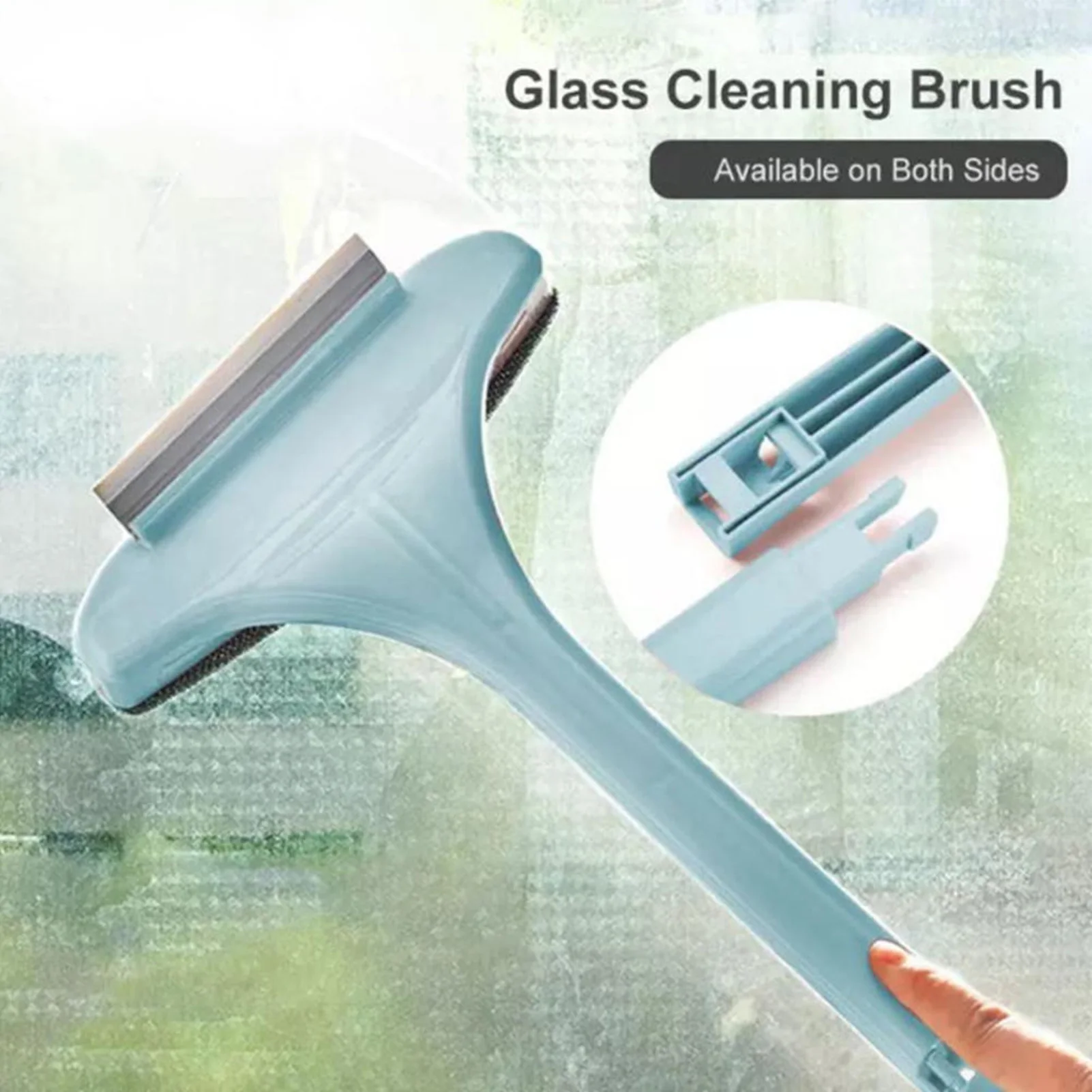 

Multifunctional Screen Brush Household Tool Double-sided Window Glass Cleaner Plastic CleanScreen Window Dust Cleaning Tool