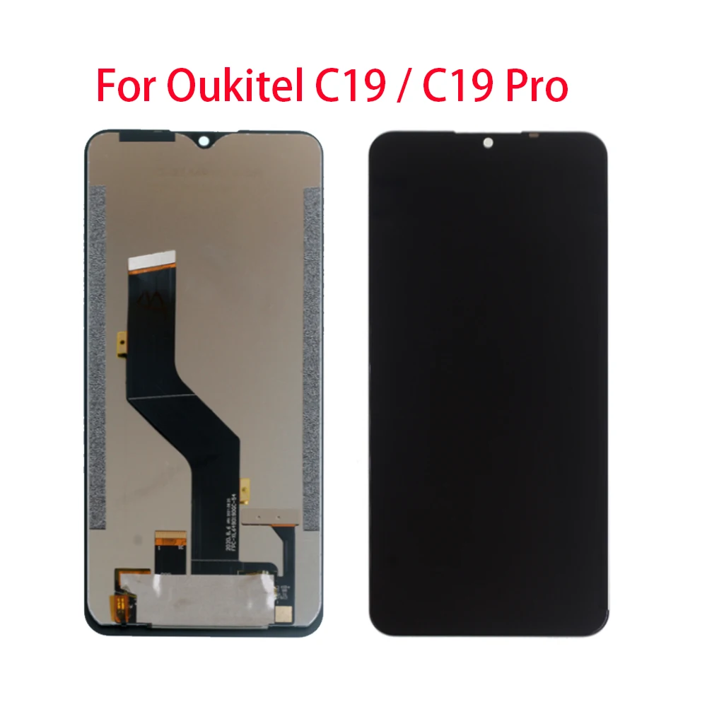 Полный экран 6,49 дюйма для Oukitel C19 Pro, ЖК-дисплей, сенсорный экран, дигитайзер, абсолютно новый, протестированный, запасные части для ремонта с инструментами