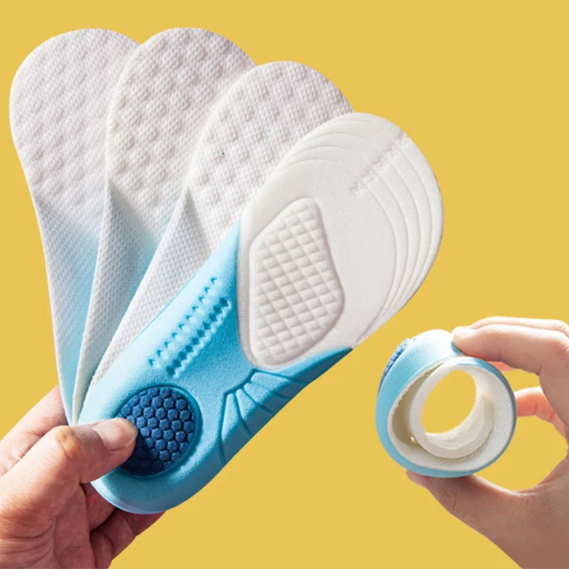 Kids Memory Foam Insoles Children Orthopedic Breathable Flat Foot Arch Support Insert Sport Shoes Running Pads Care Tool 3