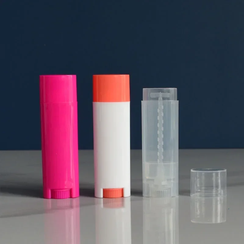 30 шт. 4 5 г пластиковые тюбики для губной помады плоской формы многоразовый