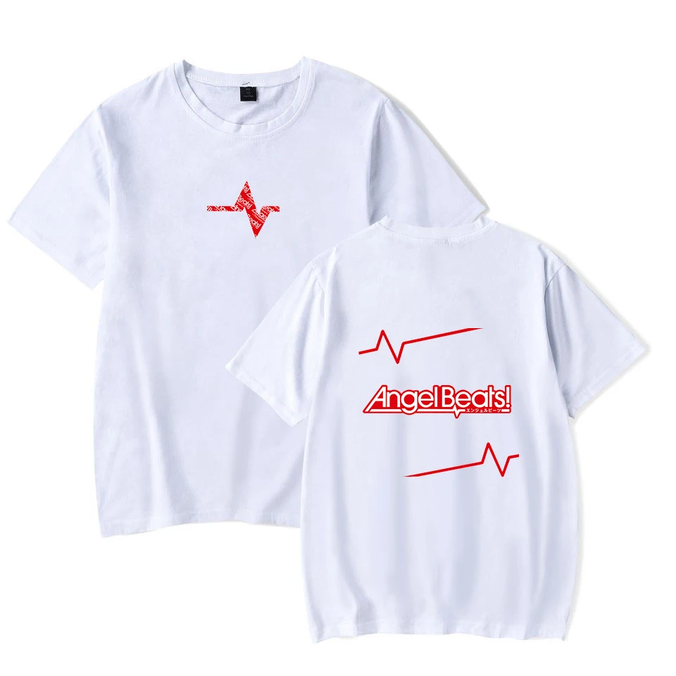 

Футболка Мужская/женская с коротким рукавом и принтом «Ангел бита»