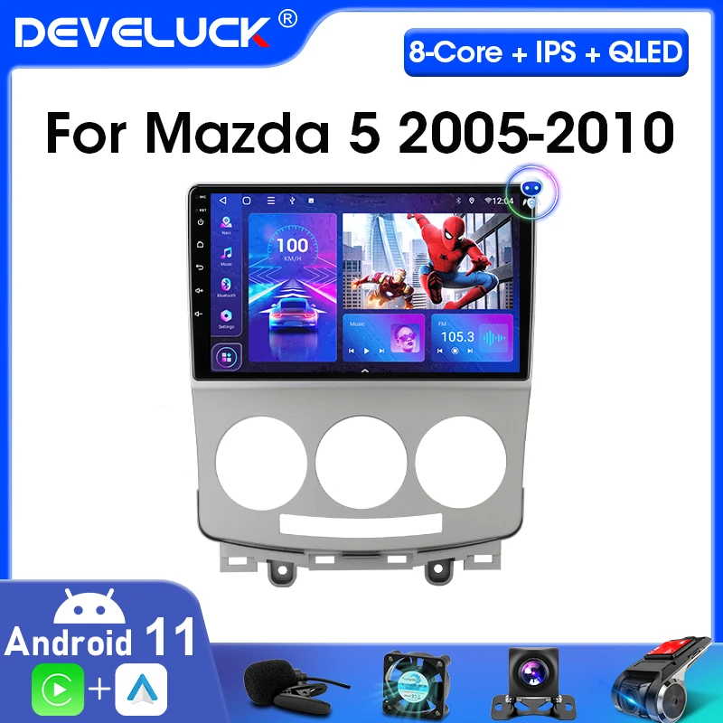 

2 Din Android 11 Car Radio Multimedia Video Player For Mazda 3 2003 2004-2009 Navigation GPS 2din 4G Carplay Auto Stereo RDS DSP