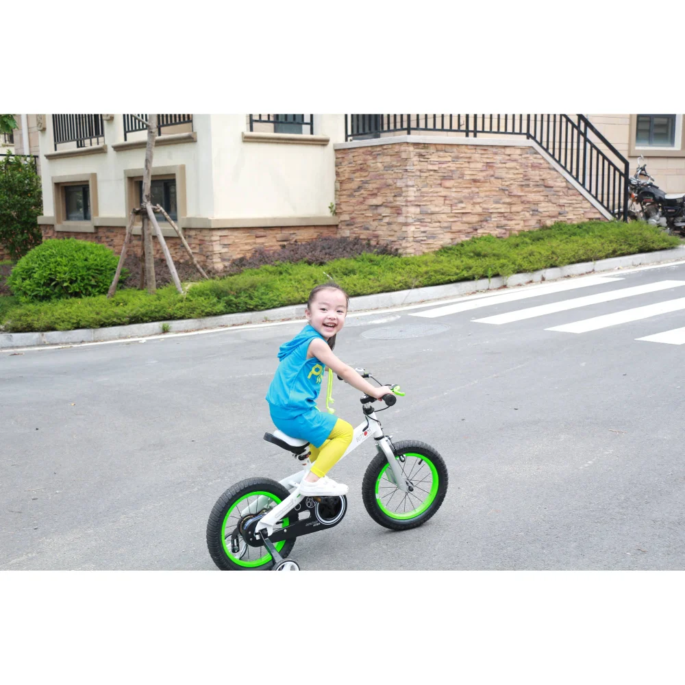 

Небесно-голубой/красный/Сиреневый/синий 16-дюймовый детский велосипед с тренировочными колесами и подставкой