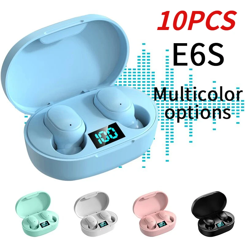 

Беспроводные Bluetooth-наушники E6S TWS, 60 шт.
