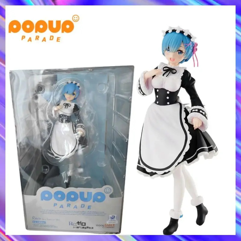Фото В наличии: Фигурки GSC POP UP PARADE Re:Zero - Жизнь в другом мире с нуля: Снежные воспоминания REM - Игрушки, модели, подарки №2