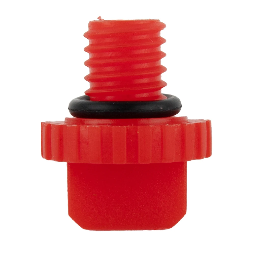 

For Air Compressor Workshop Equipment Oil Plug 5pcs Home & Garden Plastic Red Tools 12*2 12mm Brand New Durable