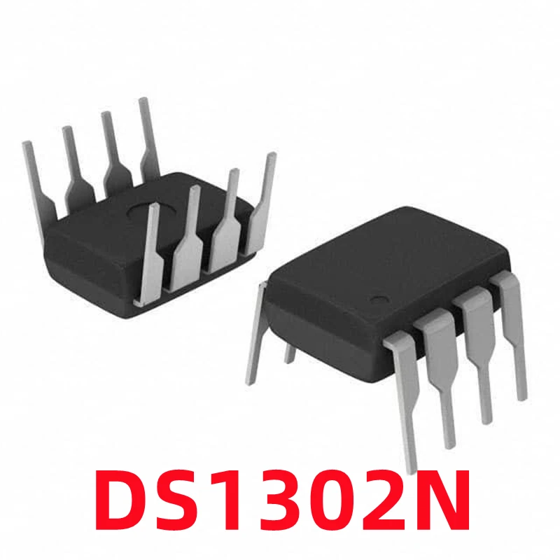 Оригинальные часы DS1302 DS1302N DIP-8 в режиме реального времени, 3-строчная серийная прямая интерполяция, 1 шт.