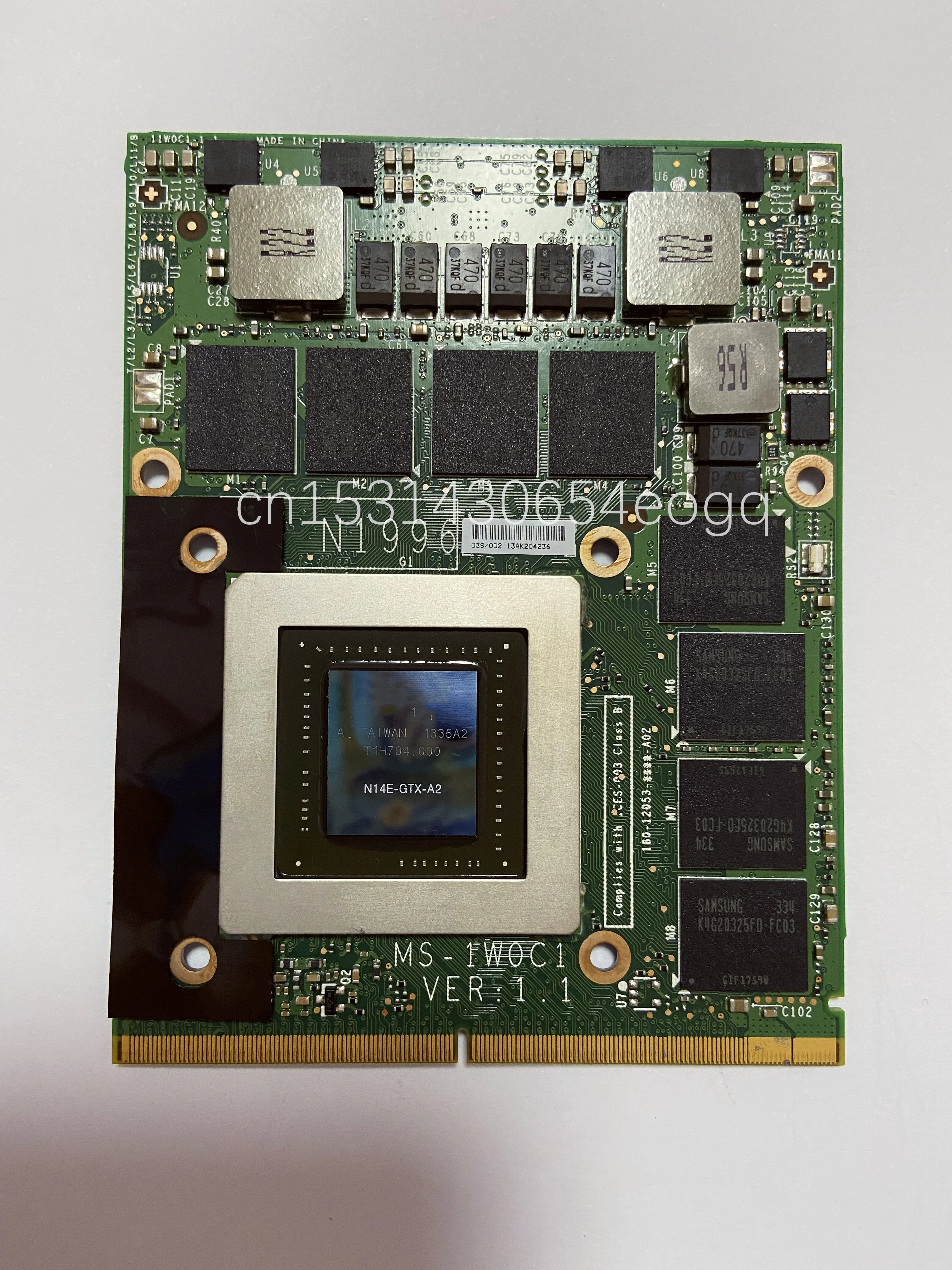 Совершенно новая GTX780M Φ 4GB видеографическая карта для MSI GT60 GT70 N14E-GTX-A2 MS-1763 id: 1 |