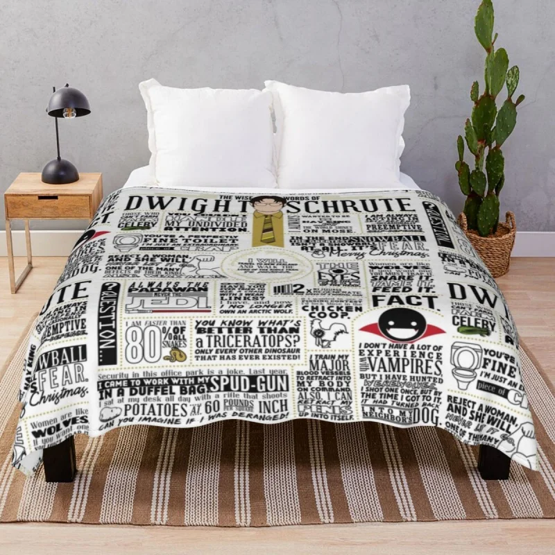 

The Wise Words Thick Blankets Fce Printed Multi-fuion Unisex Throw Thick Blanket for Bedding Home Cou Office