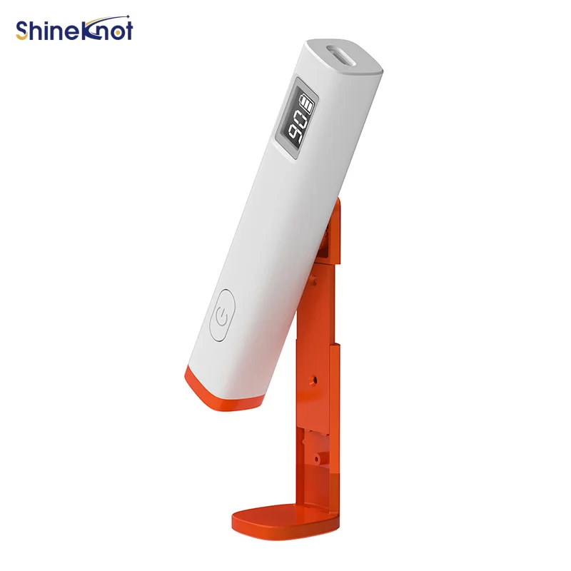 Фото Портативная LED-лампа для ногтей SHINEKNOT, складная мини-УФ-лампа для сушки гель-лака, перезаряжаемая, с цифровым дисплеем, 400 нм №4