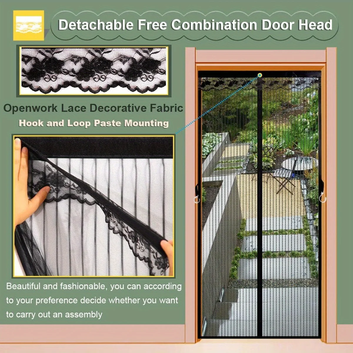 Защитная занавеска от насекомых для балкона патио гостиной дверь экрана 47 24x82 68