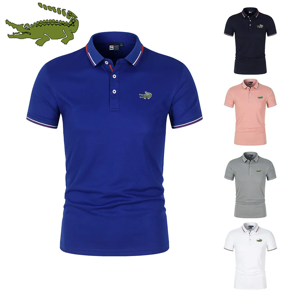 

2022 estate nuova Polo da Golf traspirante da uomo Casual manica corta moda Polo da uomo maglietta sportiva da uomo Top S-4XL