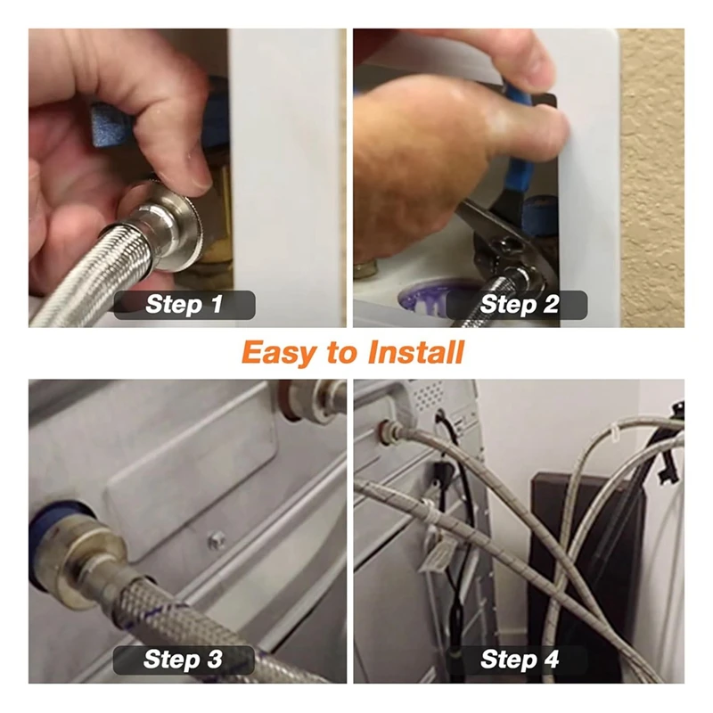 Шланги для стиральной машины плетеные шланги из нержавеющей стали линии горячей