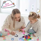 12800 шт., Детские плавленые бусины, 36 цветов