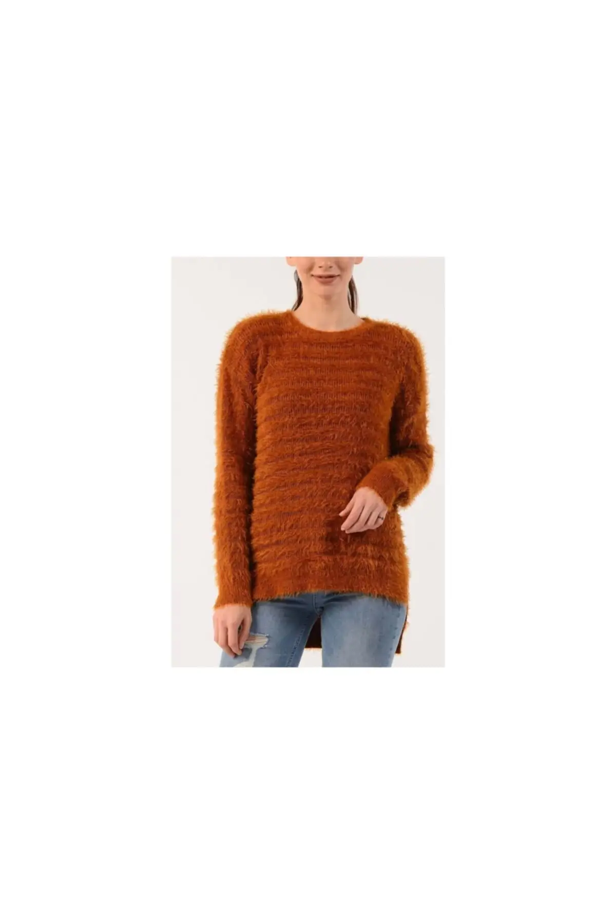 

Hairy Women Tiles Sweater Women Muslim Sweater