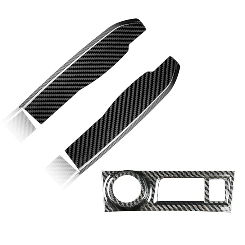 

Carbon Fiber Center Console CD Panel Trim Ignition Device Start Button Frame For Subaru BRZ Toyota 86 2013-2020