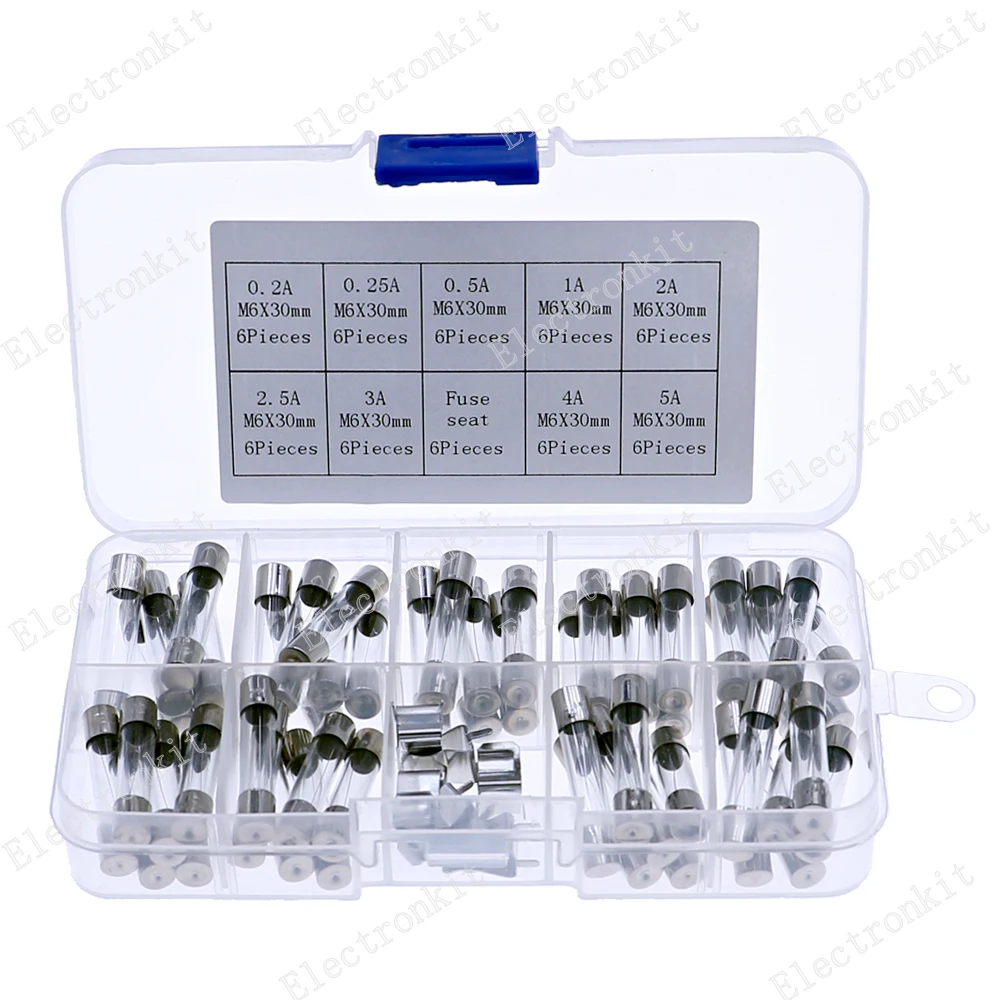 Быстросохнущие предохранители набор из 0 2 а 25 А 5 1 3 4 54 шт