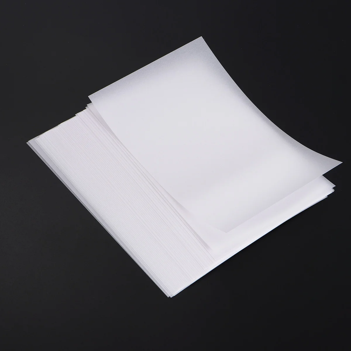 

50 Sheet Colored Vellum Paper Inkjet Transparency Sheets Kraft Paper Tracing Pad White Transfer Paper Clear Paper Draft